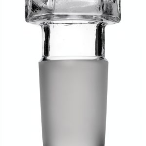 EISCO Hollow Stopper Hexagonal 19/26 Cone Borosilicate Glass CH0872I-0