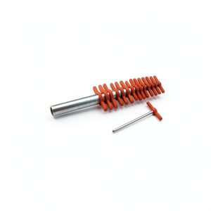 Humboldt H-9662 Plated Brass Cork Borer Sets with Handles, 0.1875" to 0.5" OD (Set of 6)-0